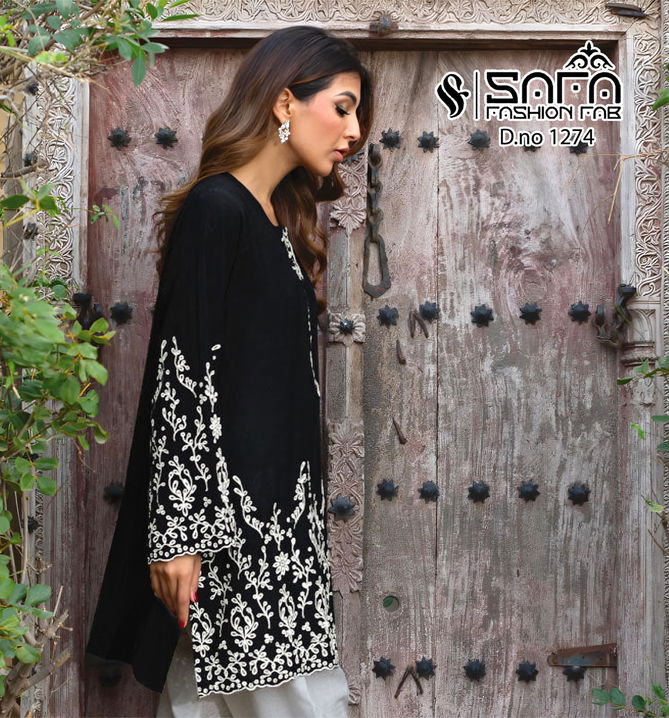 Safa 1274 Viscose Pakistani Readymade Suits Wholesale Shop In Surat